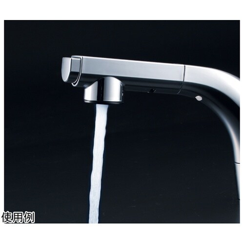シングルレバー洗髪シャワー