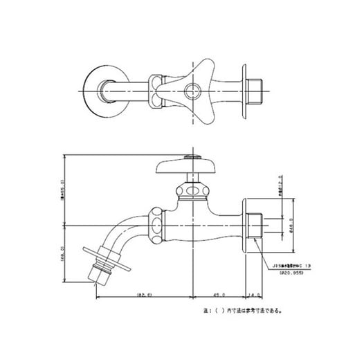 洗濯機用水栓