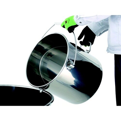 吊り下げ式下部折りたたみ取っ手付密閉容器