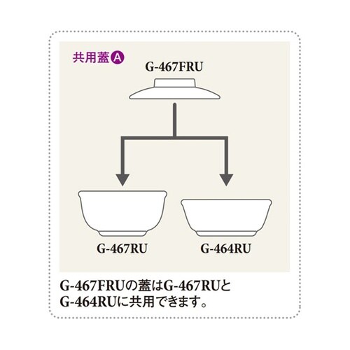 丸小鉢(蓋) ルビーズ