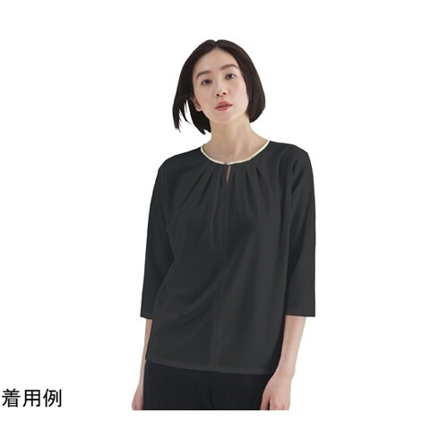 ENJOYNoir 七分袖プルオーバー