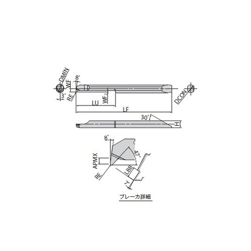 チップ PVDコーティング 旋削用 EZ