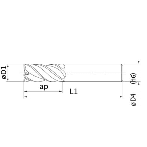 スマートミラクルエンドミル VQJHV