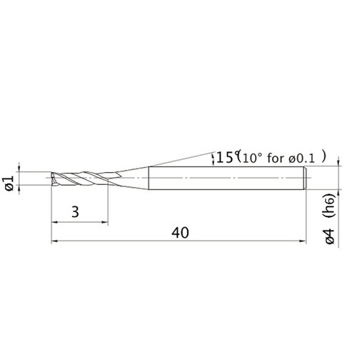 エムスターエンドミル MS2JS