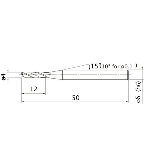 エムスターエンドミル MS2JS