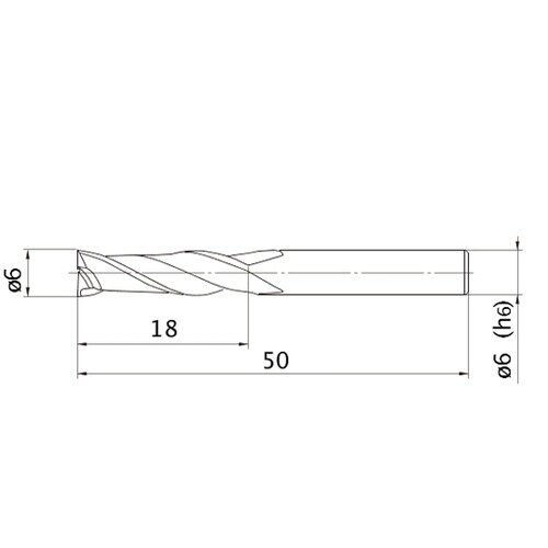 エムスターエンドミル MS2JS