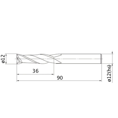 エムスターエンドミル MS2JS