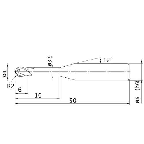スマートミラクルエンドミル VQ4SVB