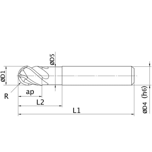スマートミラクルエンドミル VQ4SVB