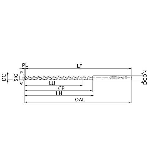 超硬ソリッドドリル