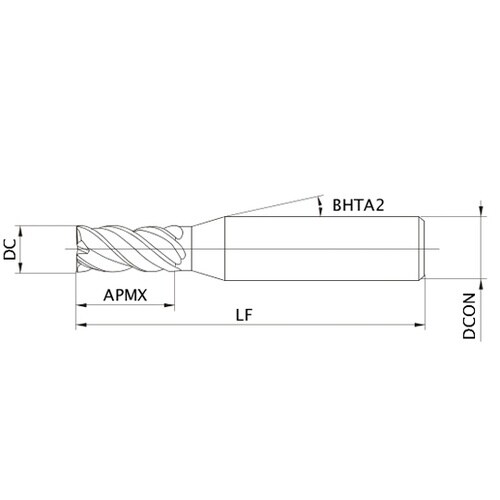 スマートミラクルエンドミル VQMHV