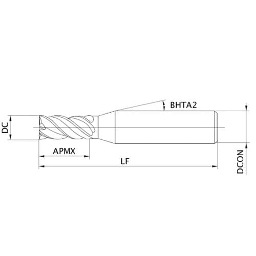 スマートミラクルエンドミル VQMHV