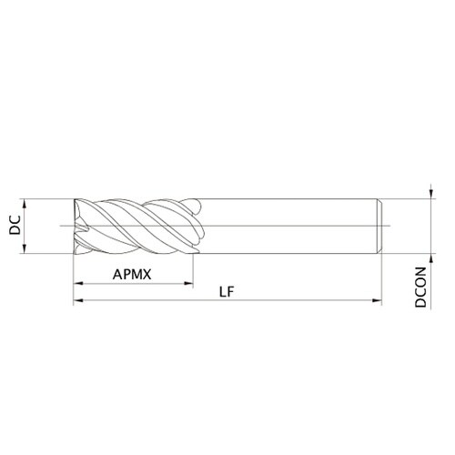 スマートミラクルエンドミル VQMHV