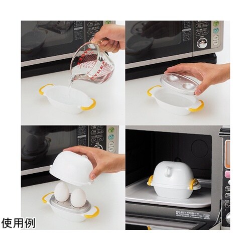 レンジでらくチン!ゆでたまご