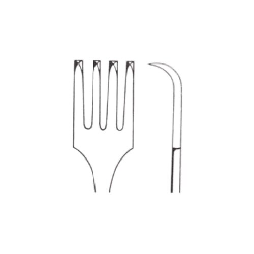 四爪鈎子宮把持鉗子