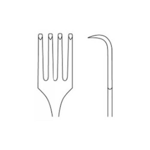 四爪鈎子宮把持鉗子