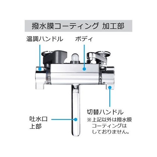 サーモシャワー 撥水