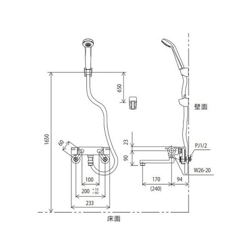 サーモシャワー 撥水