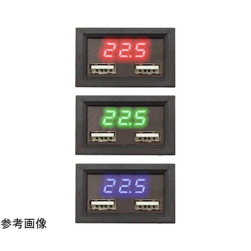 LEDデジタル電圧計