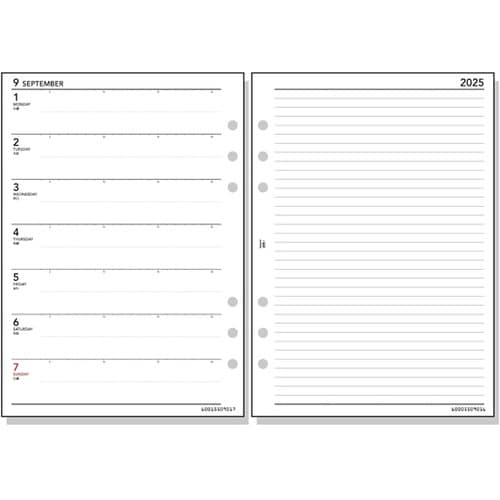 25キーワード日付入りリフィル