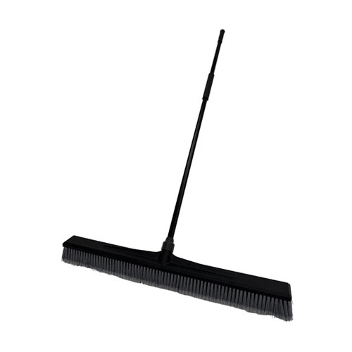 幅が広くて掃きやすい箒