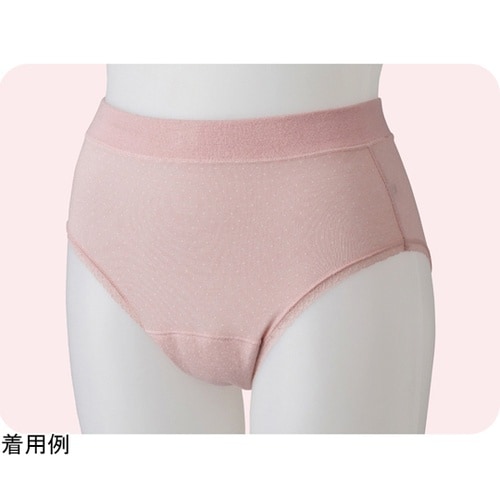 婦人吸水パッド対応ショーツピンク