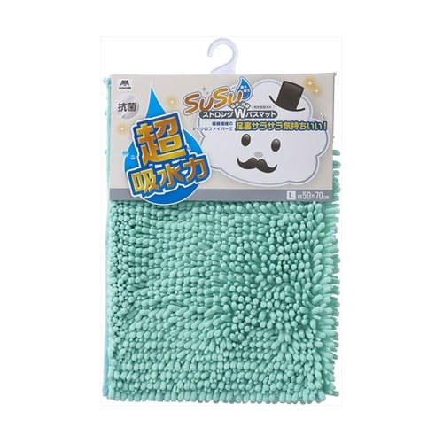SUSU 抗菌ストロングWバスマットEC