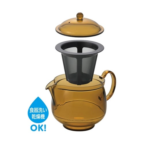 われない珈琲急須 後ろ手