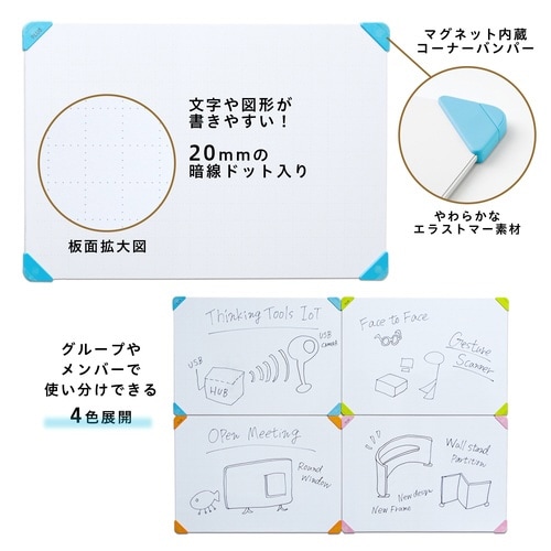 グループワークホワイトボードA3