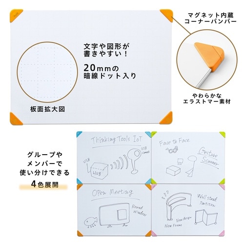 グループワークホワイトボードA3