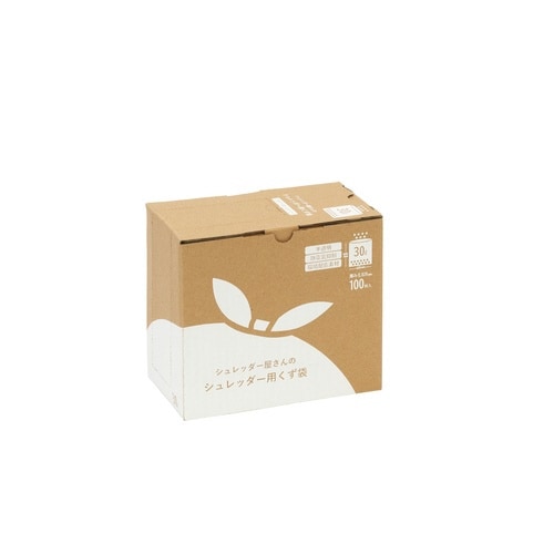 シュレッダー屋さんのシュレッダー用のくず袋