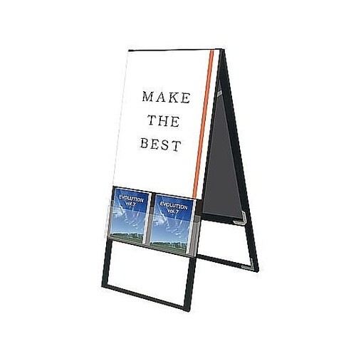 ブラックカタログケーススタンド看板