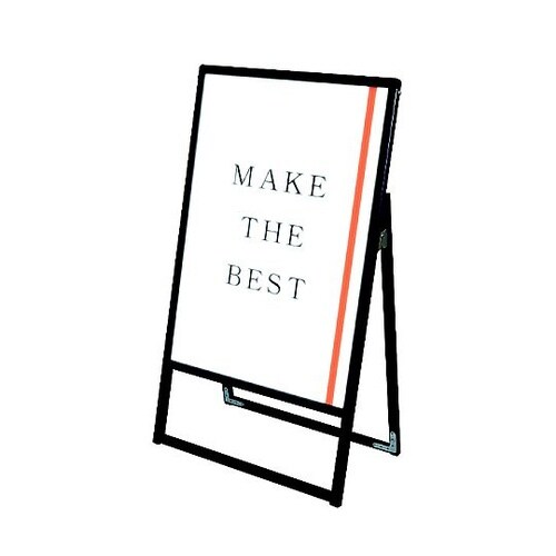 ブラックバリウススタンド看板LED