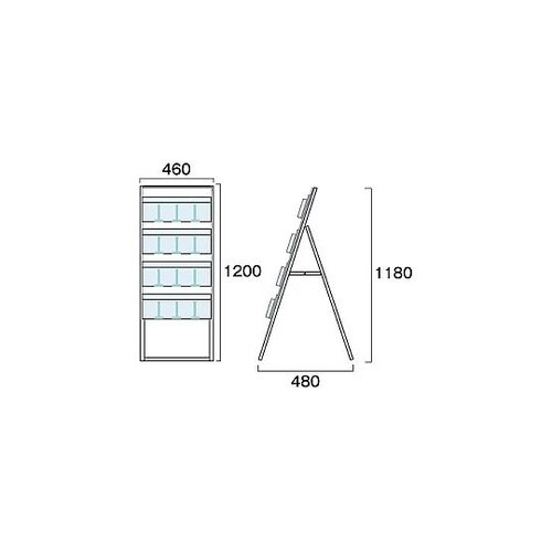 ケーススタンド看板
