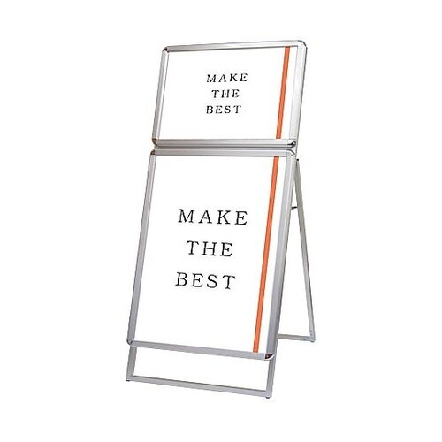 ポスターグリップスタンド看板コンビ