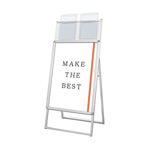 ポスターグリップスタンド看板カタログケース付(屋外用)