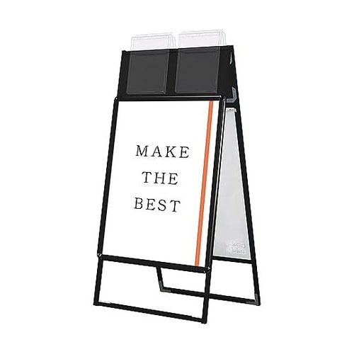 ポスターグリップスタンド看板カタログケース付(屋外用)