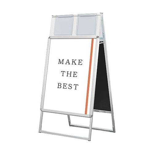 ポスターグリップスタンド看板カタログケース付(屋外用)