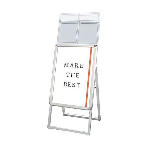 ポスターグリップスタンド看板カタログケース付(屋外用)