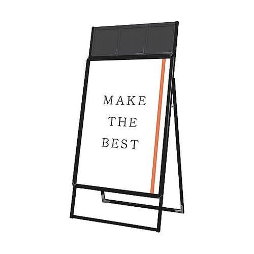 ポスターグリップスタンド看板カタログケース付(屋外用)