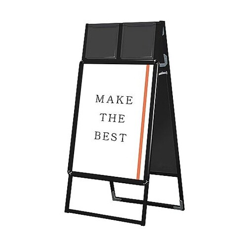 ポスターグリップスタンド看板カタログケース付(屋外用)