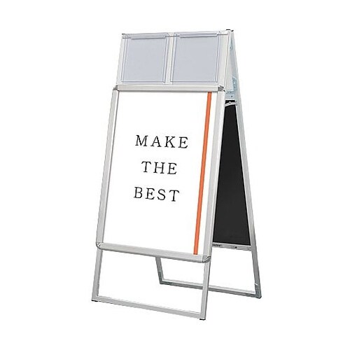 ポスターグリップスタンド看板カタログケース付(屋外用)