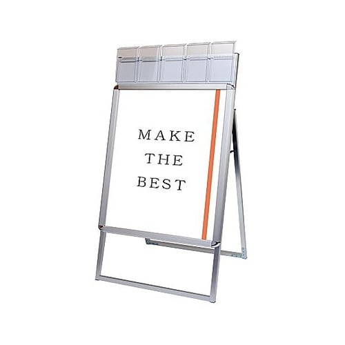 ポスターグリップスタンド看板パンフレットケース付