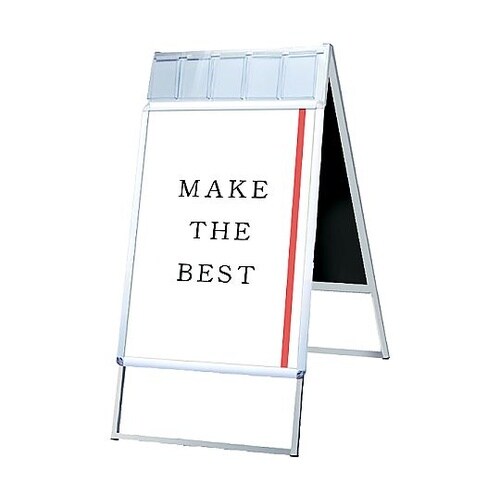 ポスターグリップスタンド看板パンフレットケース付