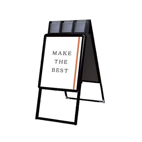 ポスターグリップスタンド看板パンフレットケース付