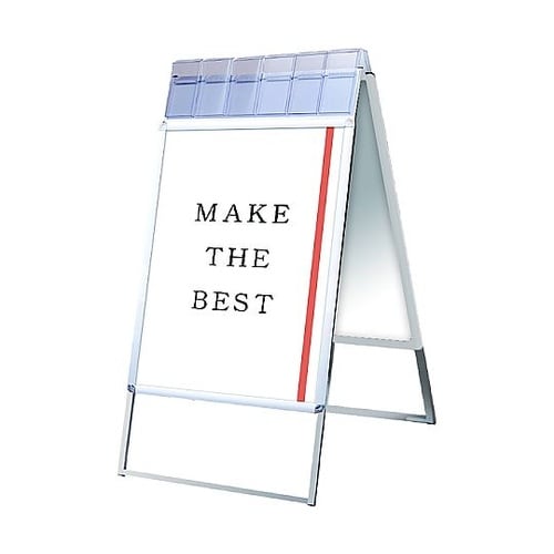 ポスターグリップスタンド看板パンフレットケース付