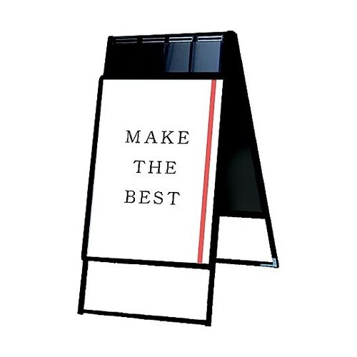 ポスターグリップスタンド看板パンフレットケース付