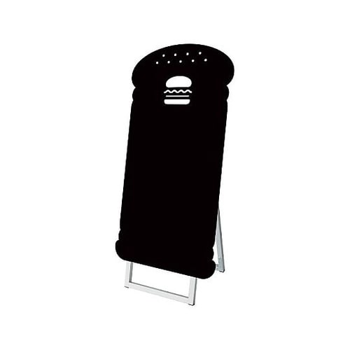 ポップルスタンド看板シルエット