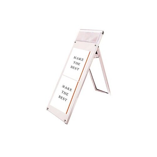 ポスター用スタンド看板パンフレットケース付