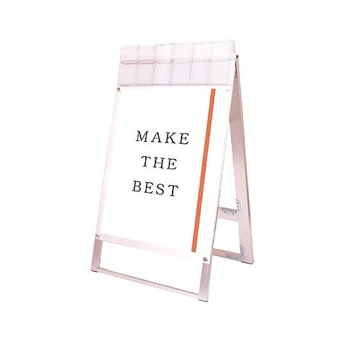 ポスター用スタンド看板パンフレットケース付